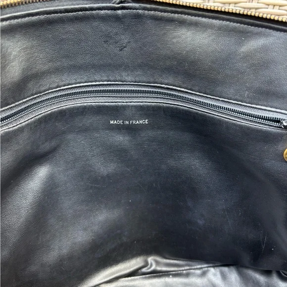 Authentic CHANEL DOME timeless CC double zipper black caviar tote - Picture 12 of 16